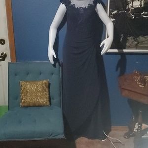 Formal dress with embellishments